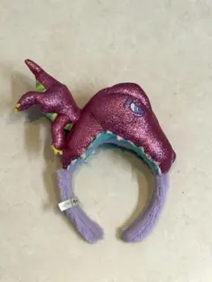 恐竜カチューシャ USJ ピンク ジェラシックパーク キラキラ