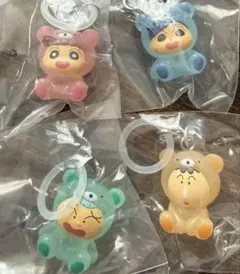 クレヨンしんちゃん　めじるしアクセサリー　かざまくん ボーちゃん ネネちゃん