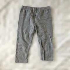 グレー ハーフレギンス 130cm