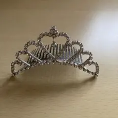 ハート型クリスタルティアラ