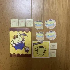 ポムポムプリンシールセット