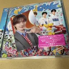 ミニアルバム　M!LK トレカ　LOVE ENGINE 山中柔太朗　初回限定盤