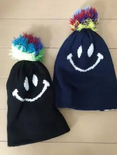 キッズ　ニット帽　2個セット