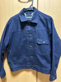 UNIQLO ダークブルー デニムジャケット