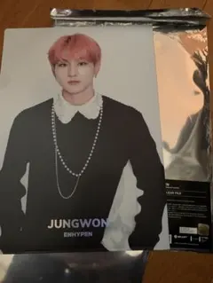 ENHYPEN ジョンウォンMANIFESTOクリアファイル