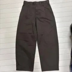 UNIQLO :C バレルパンツ ブラウン Sサイズ