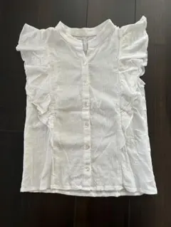 Bebe♡コットンフリル ショートスリーブカットソー 140cm