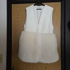 CELFORD アイボリー ノースリーブベスト