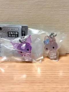 サンリオキャラクターズ クリスタルめじるしアクセサリー　マイメロディ　クロミ