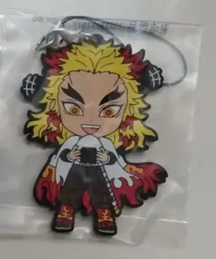 鬼滅の刃　一番くじ　ラバーストラップ　煉獄杏寿郎　ラバスト　ラバマス