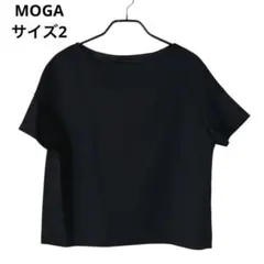 MOGA 黒 半袖Tシャツ サイズ2のサムネイル