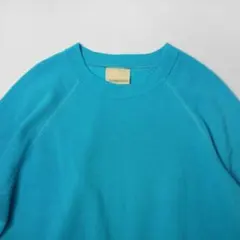 USA製ビンテージ90sセントジョンズベイ無地ブランク スウェット ターコイズ