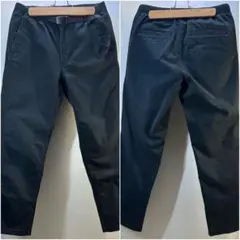 【GRAMICCI 】テーパード クロップドパンツ（8160-FDJ）BLACK