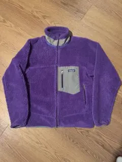 パタゴニア　レトロXジャケット　パープル×グレー　サイズS