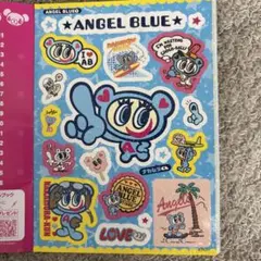 ANGEL BLUE pom ponette メゾピアノ　 シール6枚セットのサムネイル