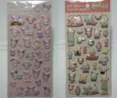 ぷくっとシール サンリオキャラクターズ マイメロ クロミ 2枚セット