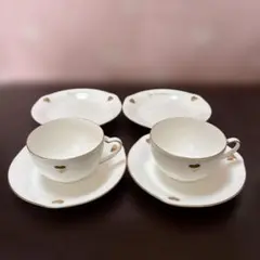 Yves Saint Laurent カップ・ソーサー•ケーキプレート２客セット