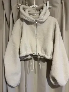 SNIDEL フード付きボアジャケット ブルゾン パーカー ONE SIZE