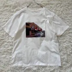cepo フォトプリントTシャツ　M　ホワイト　コットン　トップス◆A1714のサムネイル
