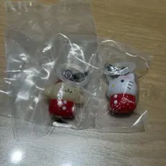 サンリオキャラクターズ　いちごめじるしアクセサリー　ポムポムプリン　キティ
