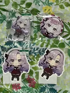 未使用　未開封　壱百満天原サロメ　にじさんじぷち　アクスタ　缶バッジ　ステッカー