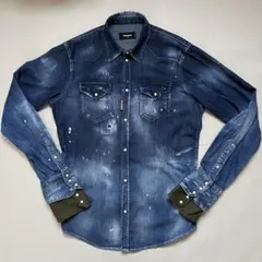 DSQUARED2 ディースクエアード　デニムシャツ　52
