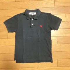 PLAY Comme des Garçons ブラックポロシャツ M - メルカリ