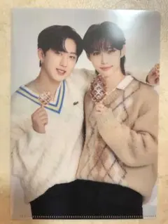 【非売品】StrayKids スキズ　クリアファイル　フィリクス&チャンビン