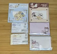 ちいかわ 缶入り メモ ミニレターセット ピースシール アリス ハチワレ うさぎ