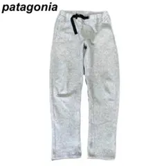 古着 パタゴニア スナップT パンツ フリース パンツ ライトグレイ