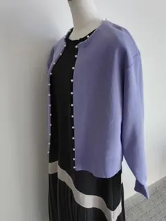 ラベンダー カーディガン