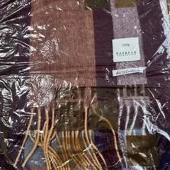 【新品同様】FAIRFAX COLLECTION カシミヤマフラー 1976年製