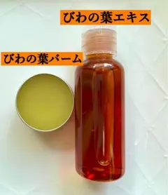 【2点セット】びわの葉エキス／びわの葉バーム 農薬不使用 虫除けスプレー