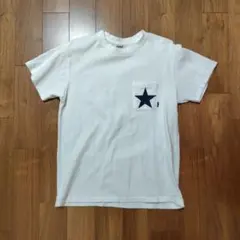 CALEE POCKET STAR TEE ポケットT ホワイト 日本製