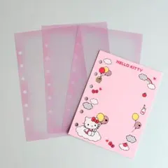 クーリアとうめいシールシート ピンク サンリオ ハローキティリフィル シール帳