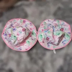 新品未使用！日除け付き帽子2つセット