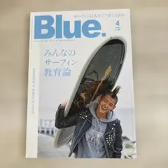 Blue サーフィン SURF 雑誌 2026年4月号 No.109