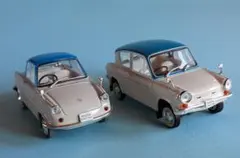 【ノレブ 1/43】マツダ ①R360 クーペ ②キャロル 360 2台セットのサムネイル