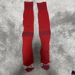 adidas サッカーソックス FCB レッド