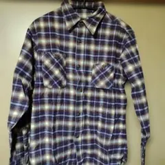 CUSHMAN クッシュマン オンブレチェックネルシャツ