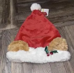 ダッフィー耳付きサンタ帽子