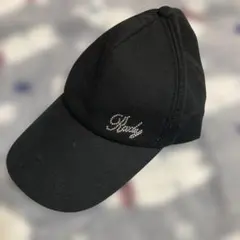 Rady キャップ 黒 ラインストーンロゴ
