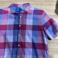 Paul Smith 半袖シャツ チェック柄 Mのサムネイル