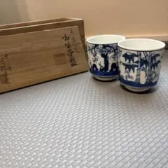 ☆ 平安光泉 清水焼 祥瑞組湯呑 - メルカリ