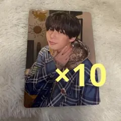 なにわ男子 先着特典 HARD WORK 長尾謙杜 トレカ