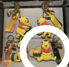ディズニー hunny hearted 곰돌이 푸 キーチェーン