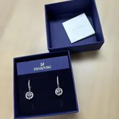 Swarovski シルバー Swarovski ドロップピアス