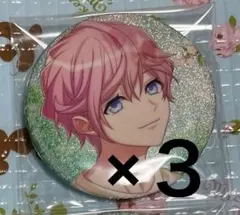 A3!  キャラバッジコレクション 満開memory 開花前 向坂椋 3点
