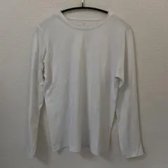 無印良品　クルーネック　長袖Tシャツ　Mサイズ