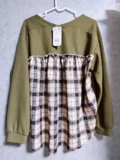 【新品タグ付き】axes femmeブラウス レディース ゆったり 大きいサイズ